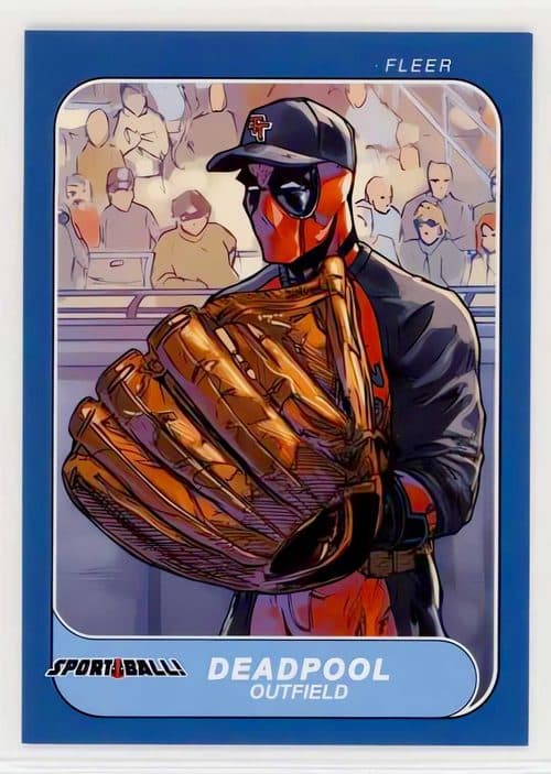1986 Fleer Baseball #SB10 — Upper Deck Marvel Deadpool
