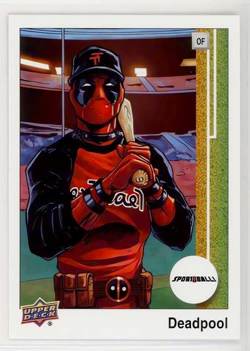 1989 Upper Deck Baseball #SB2 — Upper Deck Marvel Deadpool