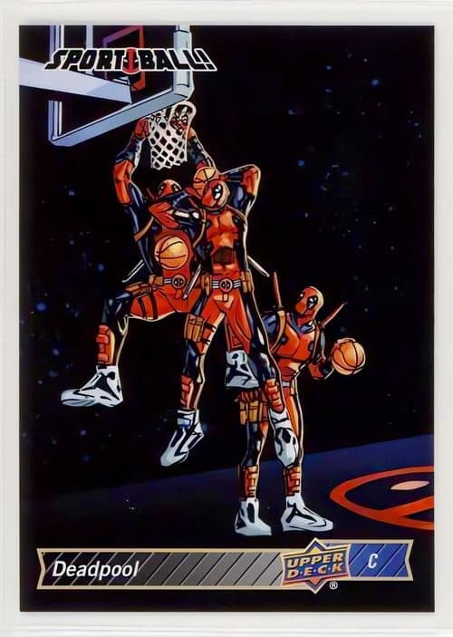 1992 Upper Deck Basketball #SB3 — Upper Deck Marvel Deadpool