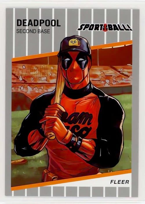 1989 Fleer Baseball #SB4 — Upper Deck Marvel Deadpool