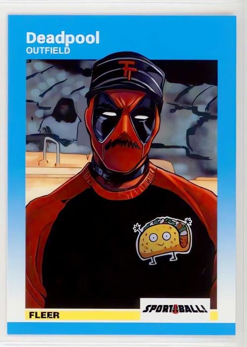 1987 Fleer Baseball #SB5 — Upper Deck Marvel Deadpool