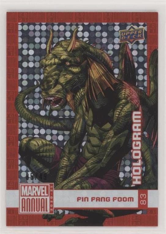 Fin Fang Foom #83 — 2020-21 Marvel Annual