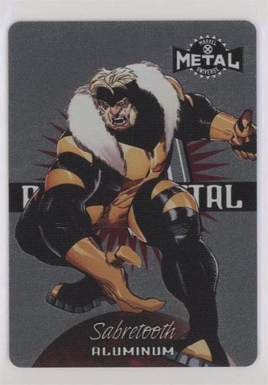 Sabretooth #13 OF 20 PM — 2020 Marvel X-Men Metal Universe
