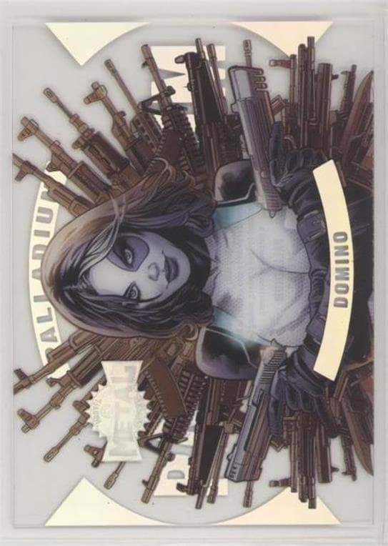 Domino #14 OF 50 — 2020 Marvel X-Men Metal Universe