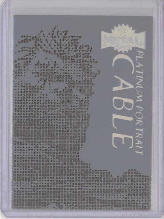 Cable #4-OF-25 — 2020 Marvel X-Men Metal Universe