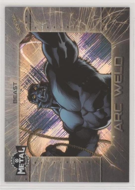 Beast #AW-3 — 2020 Marvel X-Men Metal Universe