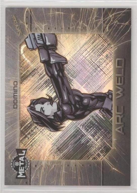 Domino #AW-7 — 2020 Marvel X-Men Metal Universe