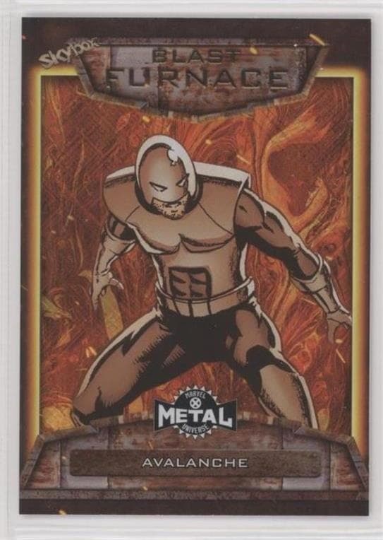 Avalanche #B-1 — 2020 Marvel X-Men Metal Universe
