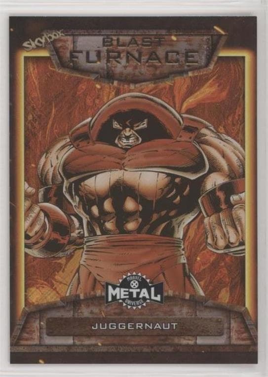 Juggernaut #B-12 — 2020 Marvel X-Men Metal Universe