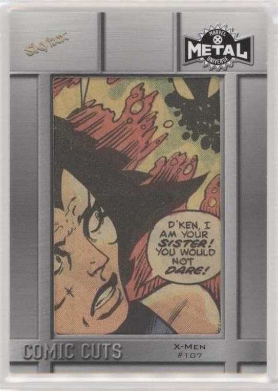 X-Men #107 #CC-XM107 — 2020 Marvel X-Men Metal Universe