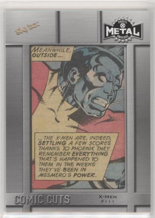 X-Men #111 #CC-XM111 — 2020 Marvel X-Men Metal Universe