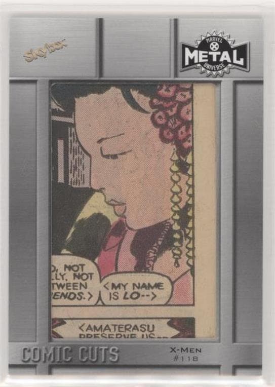 X-Men #118 #CC-XM118 — 2020 Marvel X-Men Metal Universe