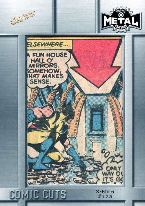 X-Men #123 #CC-XM123 — 2020 Marvel X-Men Metal Universe