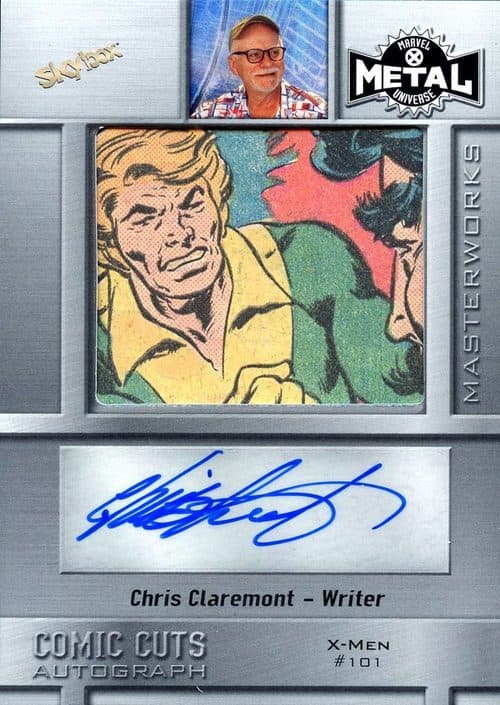 Chris Claremont - Writer, X-Men #101 #CCM-CCXM101 — 2020 Marvel X-Men Metal Universe
