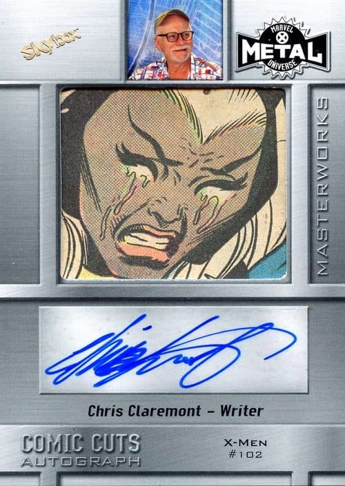 Chris Claremont - Writer, X-Men #102 #CCM-CCXM102 — 2020 Marvel X-Men Metal Universe