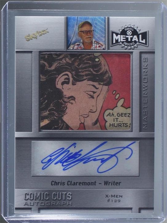 Chris Claremont - Writer, X-Men #129 #CCM-CCXM129 — 2020 Marvel X-Men Metal Universe