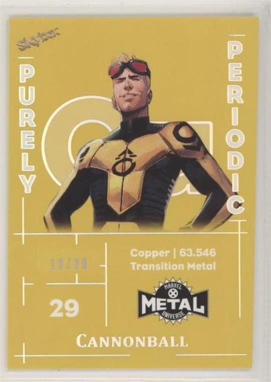 Cannonball #PUP-16 — 2020 Marvel X-Men Metal Universe
