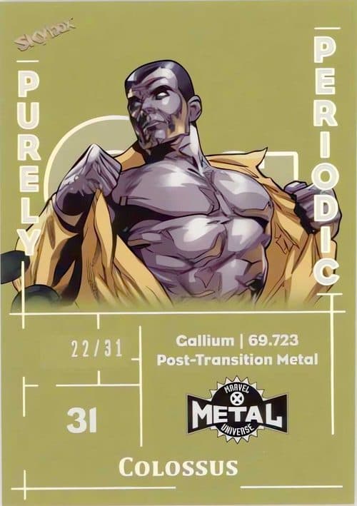 Colossus #PUP-18 — 2020 Marvel X-Men Metal Universe