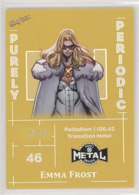 Emma Frost #PUP-28 — 2020 Marvel X-Men Metal Universe