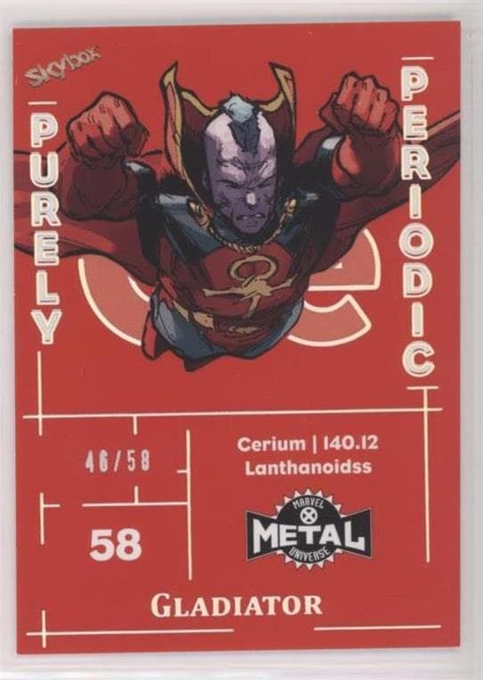 Gladiator #PUP-36 — 2020 Marvel X-Men Metal Universe