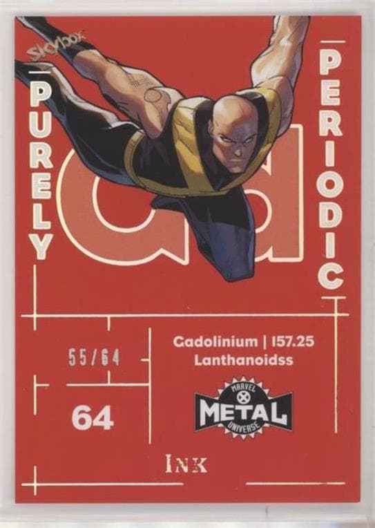 Ink #PUP-42 — 2020 Marvel X-Men Metal Universe