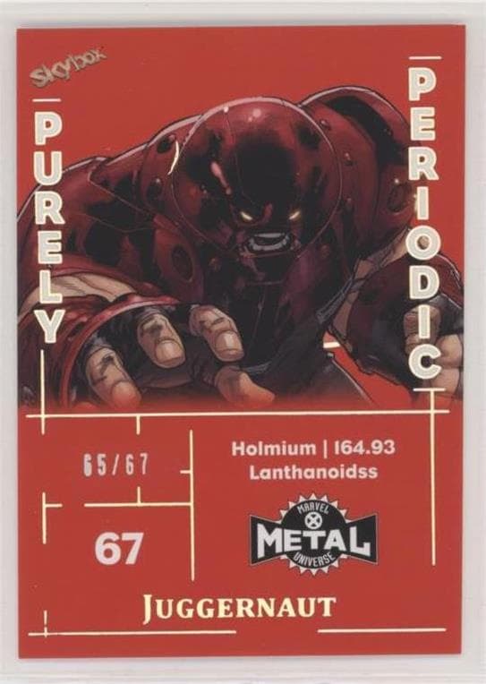Juggernaut #PUP-45 — 2020 Marvel X-Men Metal Universe