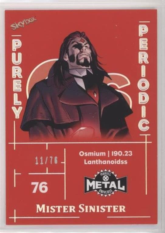Mister Sinister #PUP-54 — 2020 Marvel X-Men Metal Universe