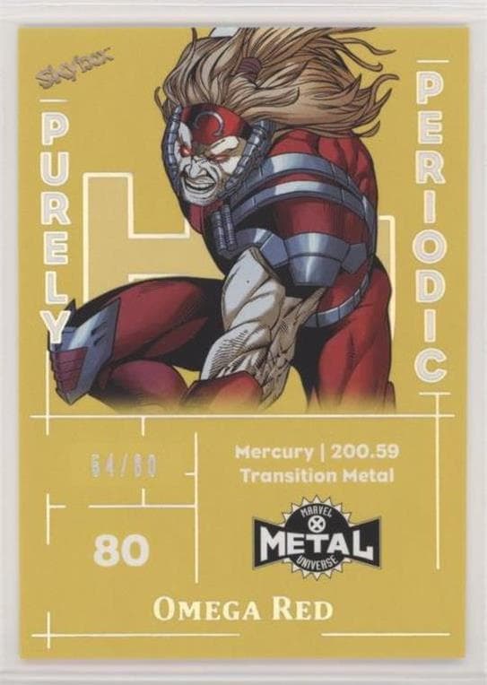 Omega Red #PUP-58 — 2020 Marvel X-Men Metal Universe
