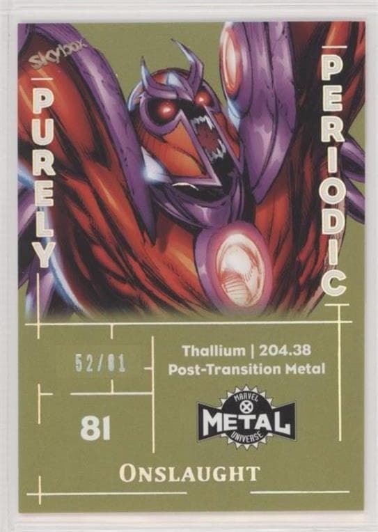 Onslaught #PUP-59 — 2020 Marvel X-Men Metal Universe