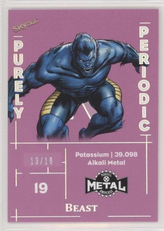 Beast #PUP-6 — 2020 Marvel X-Men Metal Universe