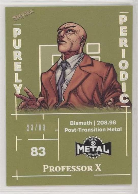 Professor X #PUP-61 — 2020 Marvel X-Men Metal Universe