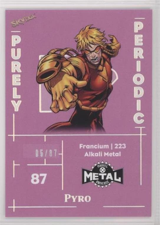 Pyro #PUP-63 — 2020 Marvel X-Men Metal Universe