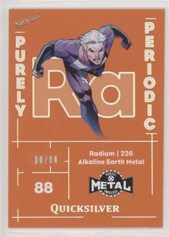 Quicksilver #PUP-64 — 2020 Marvel X-Men Metal Universe