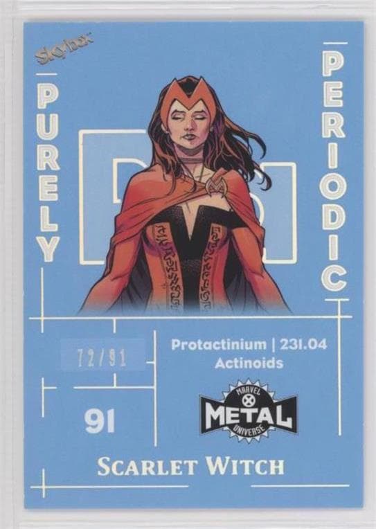 Scarlet Witch #PUP-67 — 2020 Marvel X-Men Metal Universe