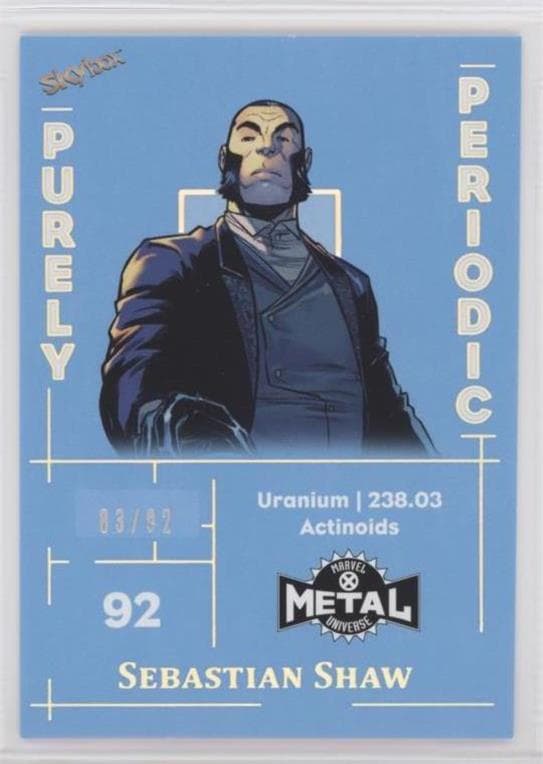 Sebastian Shaw #PUP-68 — 2020 Marvel X-Men Metal Universe