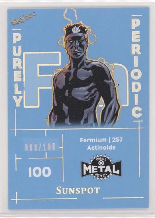 Sunspot #PUP-76 — 2020 Marvel X-Men Metal Universe