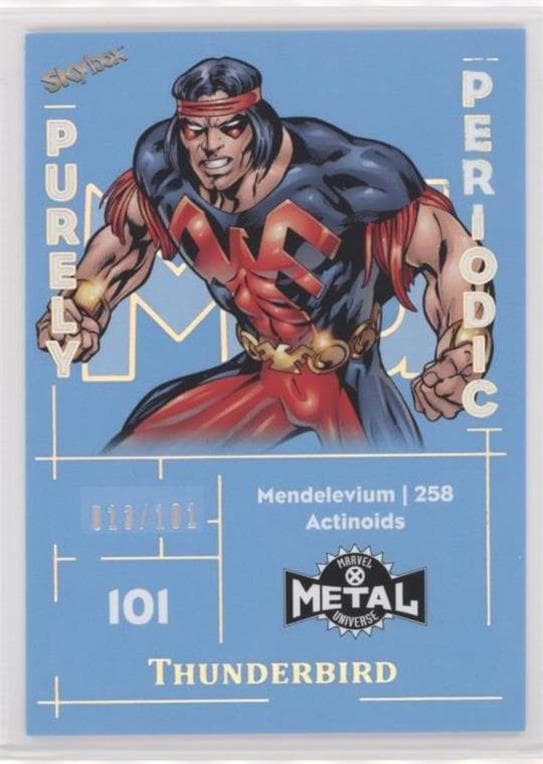 Thunderbird #PUP-77 — 2020 Marvel X-Men Metal Universe