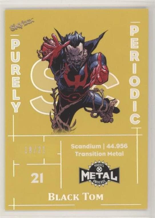 Black Tom #PUP-8 — 2020 Marvel X-Men Metal Universe