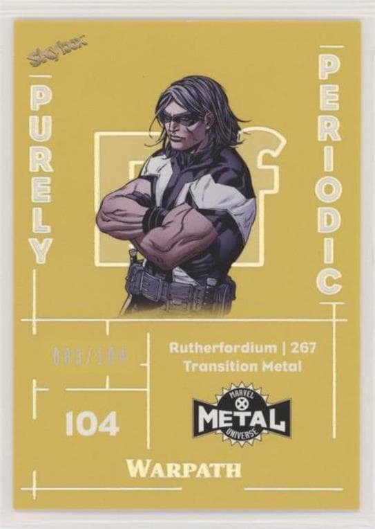 Warpath #PUP-80 — 2020 Marvel X-Men Metal Universe