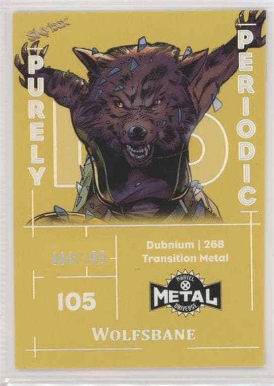 Wolfsbane #PUP-81 — 2020 Marvel X-Men Metal Universe