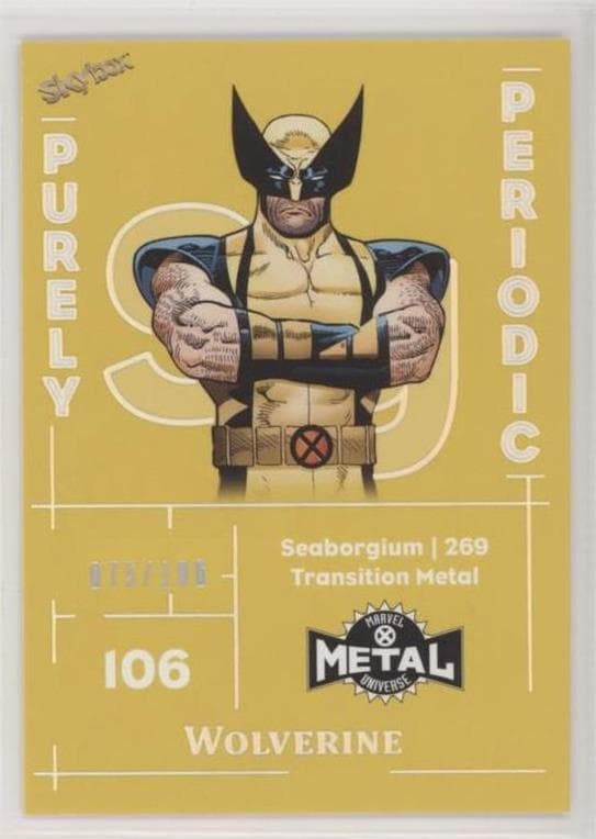 Wolverine #PUP-82 — 2020 Marvel X-Men Metal Universe