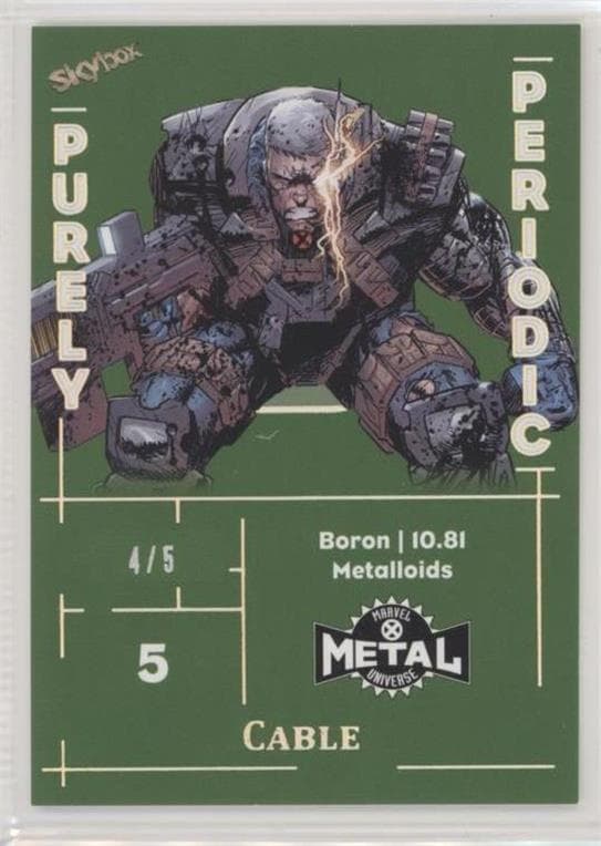 Cable #PUP-86 — 2020 Marvel X-Men Metal Universe