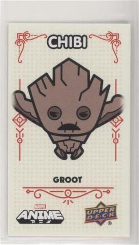 Groot #10 OF 65 — 2020 Upper Deck Marvel Anime