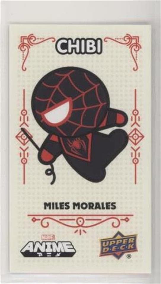 Miles Morales #15 OF 65 — 2020 Upper Deck Marvel Anime