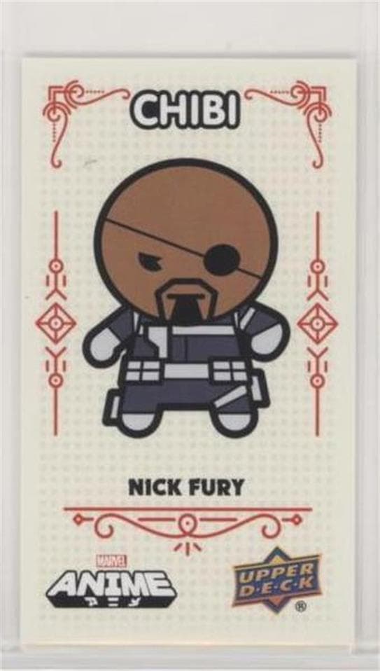 Nick Fury #17 OF 65 — 2020 Upper Deck Marvel Anime