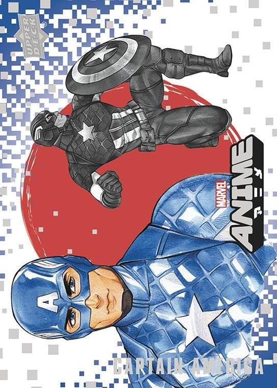 Captain America #19 — 2020 Upper Deck Marvel Anime