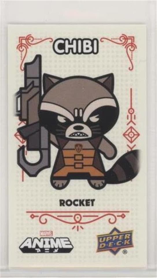 Rocket Raccoon #19 OF 65 — 2020 Upper Deck Marvel Anime