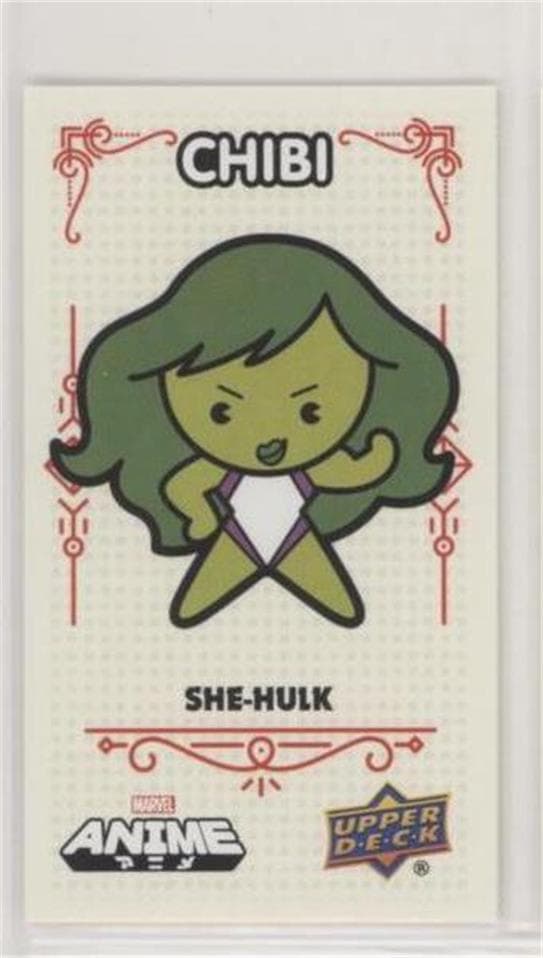 She-Hulk #21 OF 65 — 2020 Upper Deck Marvel Anime