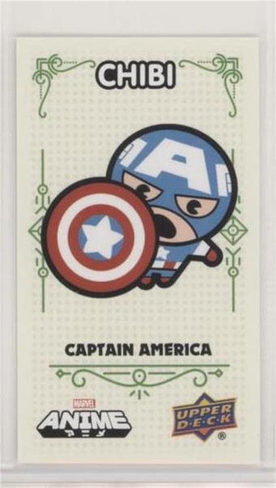 Captain America #31 OF 65 — 2020 Upper Deck Marvel Anime