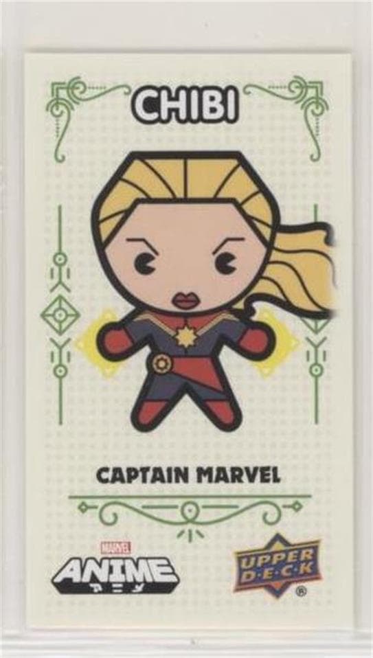 Captain Marvel #32 OF 65 — 2020 Upper Deck Marvel Anime